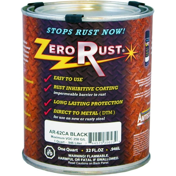 TWP AR-62CA Zero Rust Black Rust Inhibitive Coating, 32 fl oz