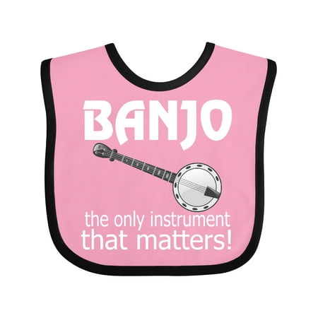 

Inktastic Banjo Music Gift Baby Boy or Baby Girl Bib