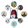 thumbnail image 6 of Balery 4th of July Gnomes Pattern Drawstring Backpack Bag Sport Gym Sackpack Cinch Bags Pattern Drawstring Backpack Bag Sport Gym Sackpack Cinch Bags -Small, 6 of 6