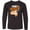 AB-Black, variant on Inktastic I Wear Orange For My Daddy Multiple Sclerosis Awareness Long Sleeve Youth T-Shirt