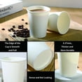 thumbnail image 2 of Vasos de café de papel Cxsel, 8 oz (paquete de 300), vasos calientes desechables, 2 of 7