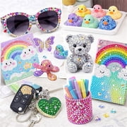 Bedazzler Kit with Rhinestones, 3mm Flatback Gems & Glue Pen, Complete DIY Craft Set for Nails, Phone Cases, Clothes & Art