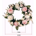 thumbnail image 3 of Artificial Peonies Garland, Artificial Silk Flower Wreath - Home / Party / Wedding Decoration, 3 of 6
