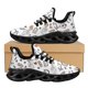 thumbnail image 1 of Tenis deportivos de verano para enfermeras, con estampado médico, para mujer, informales, ligeros, con cordones y plataforma,, 1 of 6