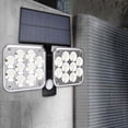 thumbnail image 4 of Boreal Craft Outdoor Solar Light LED Solar Motion Sensor Light Suitable For Front Door Terrace Star Lights String Battery Operated Double Head Light Stand Star Light Headline String of Lights Indoor, 4 of 5