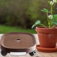 thumbnail image 2 of LCXmlly Flowerpot Moving Tray Movable Flower Pot Tray with Wheel Strong Bearing for Garden Use, 2 of 6