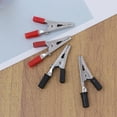 thumbnail image 3 of 20 Pcs Clips pour Alligator Double Extrémité Mini Clips de Test (Noir+rouge), 3 of 9