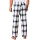 thumbnail image 3 of Pantalones de dormir para hombres estilo CHIC INSPIRAR con cintura elástica y cordón, pantalones de pijama casuales de cuadros 32 beige y negro, 3 of 6