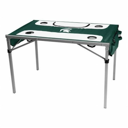 State Tailgate Table - Logo Brands 172-32T Michigan State Total Tailgate Table