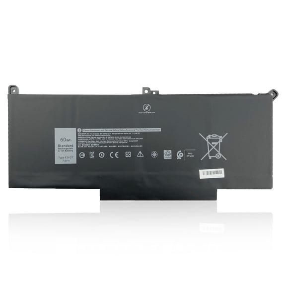 EERSY F3YGT Laptop Battery for Dell Latitude 12 7000 7280 7290 13 7380 7390 14 7480 7490 DM3WC 0DM3WC