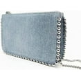 thumbnail image 2 of Kukuzhu Clutch Purse for Women Elegant Envelope Evening Bag Tote Bag Denim Rivet Crossbody Shoulder Bag Cocktail Prom Handbags, 2 of 7