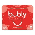 thumbnail image 2 of Bubly Strawberry Sparkling Water Beverage, 12x355ml cans, 4.26L/144 oz, 2 of 4