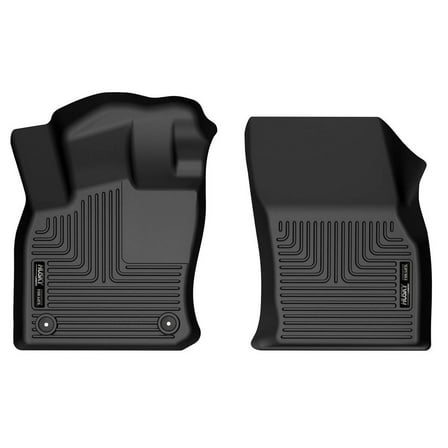 Husky Liners 15781 Weatherbeater Floor Mats Fit 2022-2025 Volkswagen Taos Front Row Liners 2pc Black