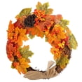 thumbnail image 4 of Autumn Wreath, Maple Leaf Wreath Decorative Handmade Exquisite Artificial Lifelike  for Door for Home Decoration for Window, 4 of 8