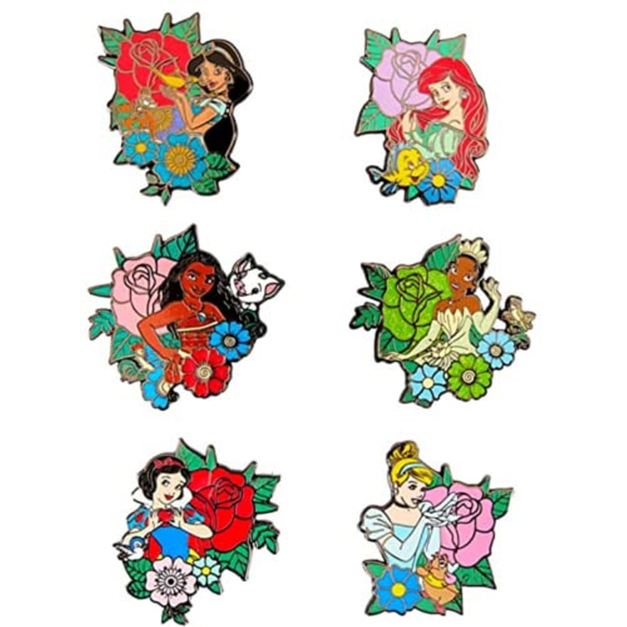 Loungefly Disney Princess Blind Box Collectible Lapel Pin, Individually