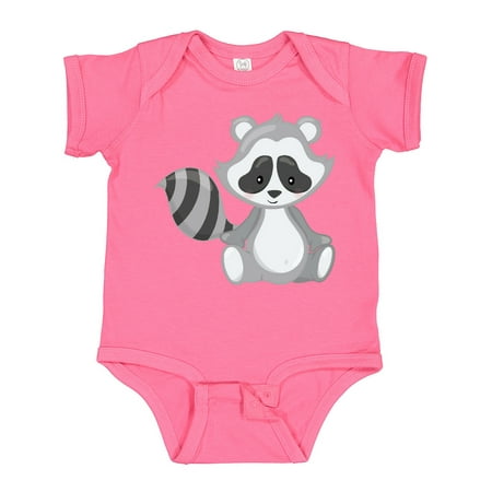 

Inktastic Cute Woodland Animal Raccoon Boys or Girls Baby Bodysuit