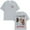 Gray, variant on Cazzu Dark Symbol Graphic T-Shirt 2025 - Teenagers Unisex Cotton Blend Short Sleeve Oversized Hip-Hop