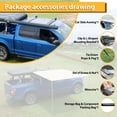 thumbnail image 6 of WOLFSTORM 8.2*8.2FT Outdoor Travel Sunshade Large Car Side Awning Rooftop Tent,Waterproof Pull-Out Car Side Awning for Off-Road Camping, Retractable Vehicle Tent Sun Shelter, 6 of 17