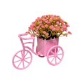 thumbnail image 2 of Japceit Mini Bicycle Planter With Artificial Flowers, Vintage Bike Floral Arrangement, Desktop Decoration Ornament, Cute Home Accent, 2 of 6