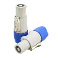 thumbnail image 2 of 40 Piezas Conector Powercon de CA de 3 Pines Enchufe Macho NAC3FCA NAC3FCB Cable de CA 20A 250V Adaptador de Enchufe de Alimentación para Luz de Escenario (B), 2 of 5