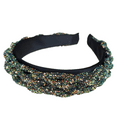 thumbnail image 1 of Diadema de lentejuelas de Color caramelo, bandas ostentosas coloridas para mujer, accesorios para el cabello trenzados de lujo, 1 of 5