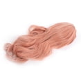 thumbnail image 5 of Peluca rosa de pelo largo para mujer, peluca ondulada rizada de moda, pelo falso Natural para fiesta, Cosplay, 5 of 5