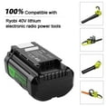 thumbnail image 5 of For Ryobi 36V（40Vmax) Battery 8000mAh Li-ion OP4040 OP4026 OP4030 OP4050 OP4060A OP4040A1 RBL4020, 5 of 6