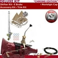 thumbnail image 1 of American Shifter  AOD Shifter Kit Chrome 8 in. E Brake Cable Clevis Trim Kit for ED51B, 1 of 1