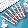thumbnail image 2 of 6Pcs/Set 0.5mm Auspicious Smooth Writing Gel Pen Plastic Practical Press Type Writing Pen for Students, 2 of 7