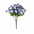 thumbnail image 7 of Blue Artificial Morning Glory Flowers, 25 Heads for Outdoor Hanging, By Meiiso, Large Inventory!, 7 of 7