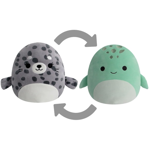 Malvaviscos de peluche FlipamAllows Odile Grey Seal Cole Turtle 30 cm