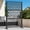 Lattice Echo, variant on Modern Shade 4x6 FT Metal Privacy Screen, Freestanding Outdoor Decorative Panel, (Ripple Flow)