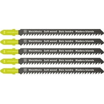 Fein 3-1/2 Inch 8 Tpi Chrome-Vanadium Jigsaw Blades, 5 Pack