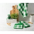 thumbnail image 2 of Shamrock Green Buffalo Check Dishtowel (Set of 3), 2 of 3