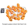 thumbnail image 3 of Suncoda 9.84Ft Halloween Pumpkin Lights String, Halloween 20 LED Candle Light Halloween Decoration Pum-Pkin Lantern Pumpkin Decorations, 3 of 6