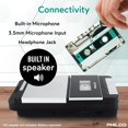 thumbnail image 4 of Grabadora de casete digital portátil: reproductor multifunción y convertidor de MP3, 4 of 8