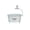 🔥 White_Hot#3369, variant on Vintage Iron Faucet Planter Wall Mount for Outdoor Garden Rustic Farmhouse Flower Pot Decor for Patio or Yard Landscape Display Durable Weather Resistant Container for Flowers Succulents and Herbs