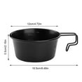 thumbnail image 3 of Yibooy Camping Pot Stackable with Handle for Picnic Hiking Travelling (360ml non stick), 3 of 7