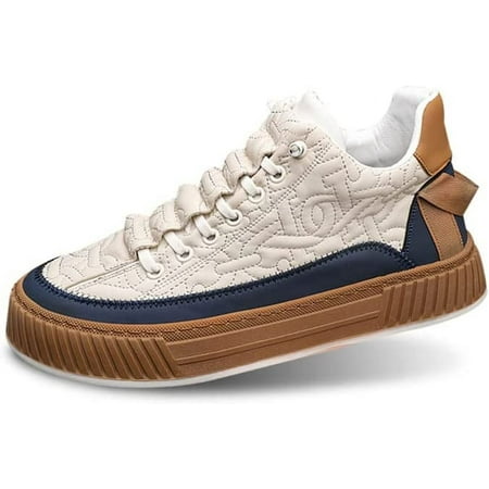 

Men s Casual Sports Breathable Shoes Non-Slip Round Toe Walking Shoes Slip On Lightweight Fashion Sneakers