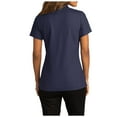 thumbnail image 2 of Yellow Rooster Womens Short Sleeve SuperPro React Polo True Navy S, 2 of 4