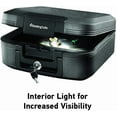 thumbnail image 2 of SentrySafe CHW20205 Fireproof Waterproof Box with Key Lock and Interior Light, 0.28 Cubic Feet, 2 of 4