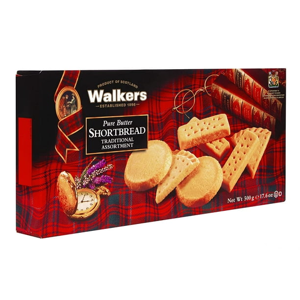 Walker's Shortbread Traditional Assortment, Pure Butter Shortbread