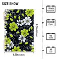 thumbnail image 2 of FORMRS 1-Subject Spiral Notebook 8" x 5" College Ruled 60 Refillable Sheet A5 Hard Cover, 2 Pack, White Flower Pattern, 2 of 7