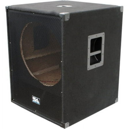 Seismic Audio 18" Empty Pro Audio PA/DJ Subwoofer Cabinet