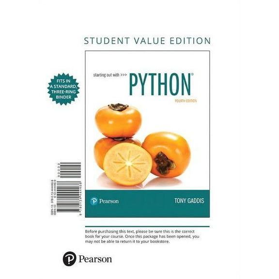 Starting Out with Python (Other)