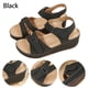 thumbnail image 5 of Sandalias Cuña Playa Con Soporte para Romano Zapatos Vestir Mujer (39), 5 of 9