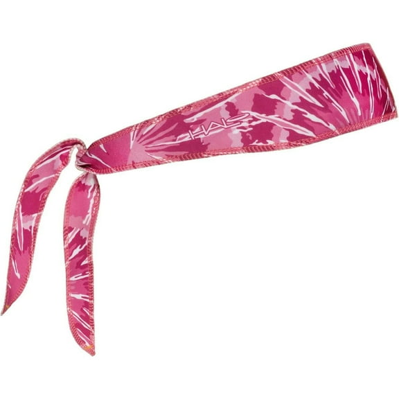 Halo Headband I Tie Version Sweatband - Pink Tie-Dye