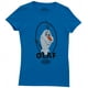 Frozen Olaf Ovale Logo Disney Film d'Animation Puissant T-Shirt Juniors T-Shirt – image 1 sur 1