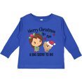 thumbnail image 3 of Inktastic Merry Christmas to Me, a Big Sister to Be Girls Long Sleeve Toddler T-Shirt, 3 of 5