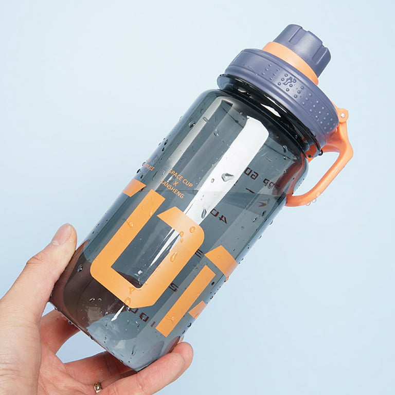 Walbest Creative Transparent PC Sports Water Bottle, Portable Gym Water Cup  BPA Free 